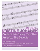 America & America the Beautiful Handbell sheet music cover
